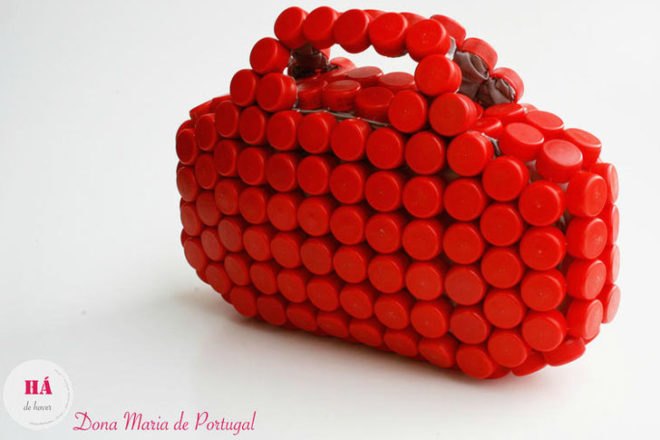 HádeHaver bag, handbag, recycled lids, recycled materials, Sandra Paulo, Bruno Barbosa
