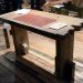 Ill be Leroy Desk, Carlos Little, 12x12, wanted design, reclaimed wood, reclaimed nyc building wood, sustainable furniture, green furniture, new york design week, nyc design week 2012, sustainable design, green design