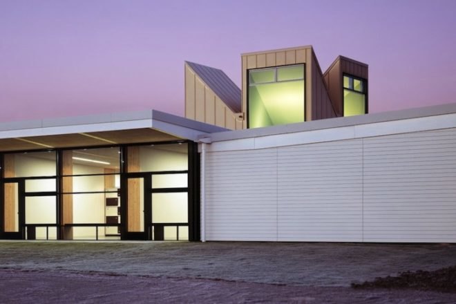 Ecker Architekten, Buchen, Germany, Dandelion Clock, daylighting, modular design, passive cooling, natural ventilation, educational architecture, green design, sustainable design, eco-design, sustainably-sourced wood, solar-gain