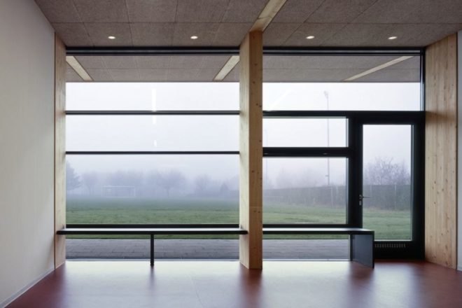 Ecker Architekten, Buchen, Germany, Dandelion Clock, daylighting, modular design, passive cooling, natural ventilation, educational architecture, green design, sustainable design, eco-design, sustainably-sourced wood, solar-gain