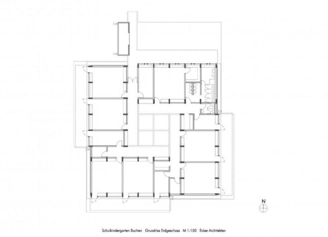Ecker Architekten, Buchen, Germany, Dandelion Clock, daylighting, modular design, passive cooling, natural ventilation, educational architecture, green design, sustainable design, eco-design, sustainably-sourced wood, solar-gain