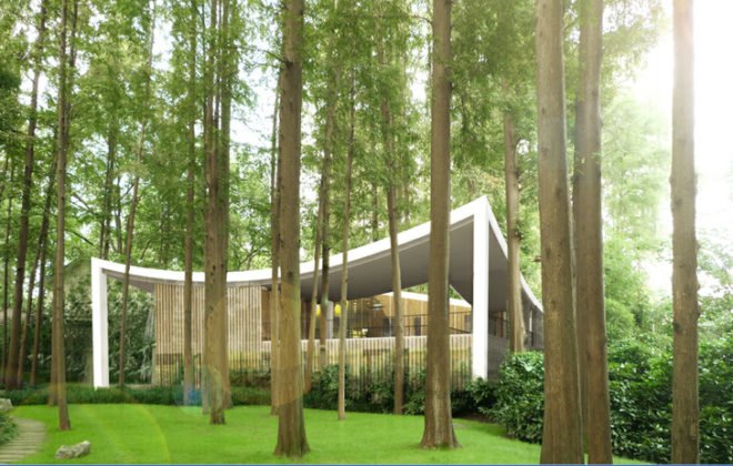 art venue, LYCS Architecture, chinese architecture, art museums, green art center, eco art center, sustainable building, nature and architecture, sustainable architecture, Spruce art center