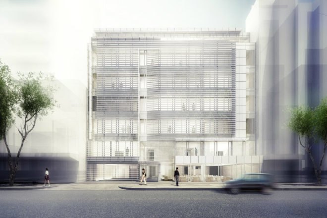 Leblon Offices, Richard Meier and Partners, rio de janeiro, eco office, louvered facade, daylighting, office building