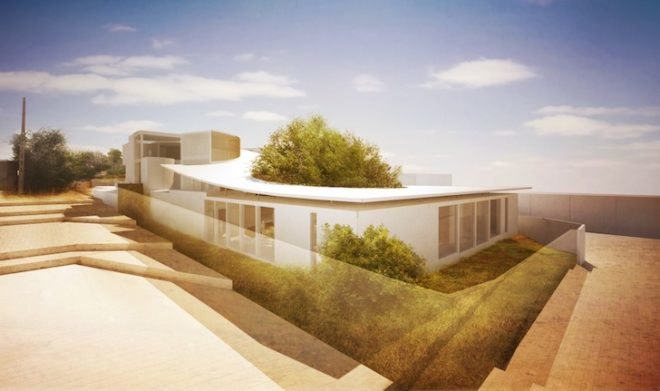 Matteo Cainer Architects, Cameroon, Swiss Clockwork Embassy, Musgum housing, green design, sustainable design, eco-design, Cameroon, rainwater harvesting, swiss watches, passive design, geothermal, clean energy, Minergie, natural materials, energy-efficiency