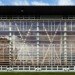 MOTAT, Studio Pacific Architecture, aviation display hall, prefabricated timber beams, louvered facade, sustainable design, new zealand