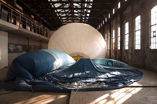 DUS Architects, Mediamatic, New Order, Mind Igloo, hot air balloons, recycled materials, art, architecture, urban spaces, temporary spaces, green design, sustainable design, eco-design, community, The Netherlands