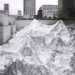 Office of Kimihiko Okada, Aluminum Landscape, The Museum of Contemporary Art Tokyo, Climate Change, recyclable aluminum foil, brilliant landscape, silver mountains, Art, Recycling / Compost, Landscape Architecture