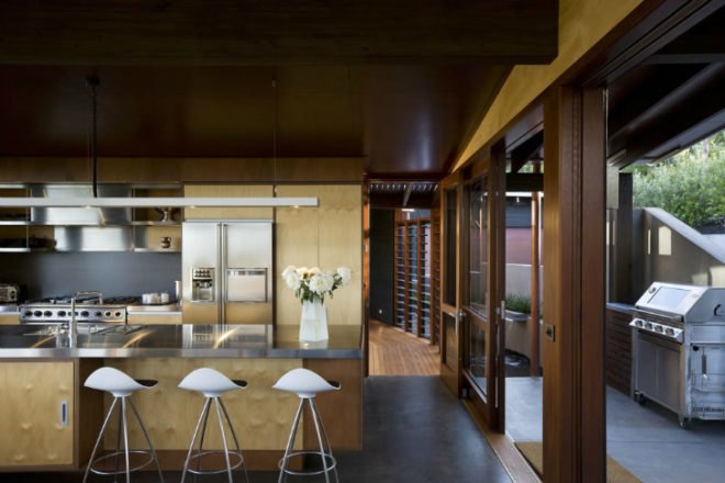 Owhanake Bay House, Strachan Group Architects, outdoor living, new zealand, eco home, green home,