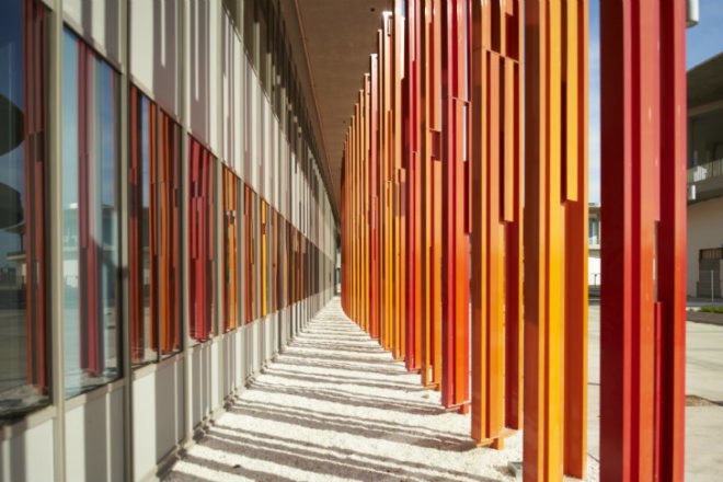 Reconversion Expo-Zaragoza, Estudio Lemela, zaragoza, expo 2008, green renovation, eco offices, green office park, green roof