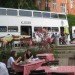 Kjosk, Mobile Kiosk, double-decker bus, Rosmarie Köckenberger, berlin, mobile cafe, recycled bus, Green Transportation, Green renovation, Architecture, Art, automotive,