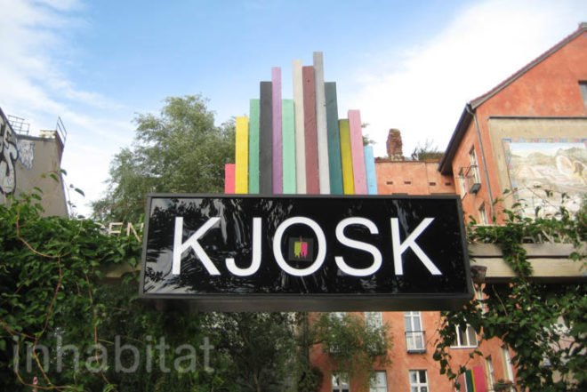 Kjosk, Mobile Kiosk, double-decker bus, Rosmarie Köckenberger, berlin, mobile cafe, recycled bus, Green Transportation, Green renovation, Architecture, Art, automotive,