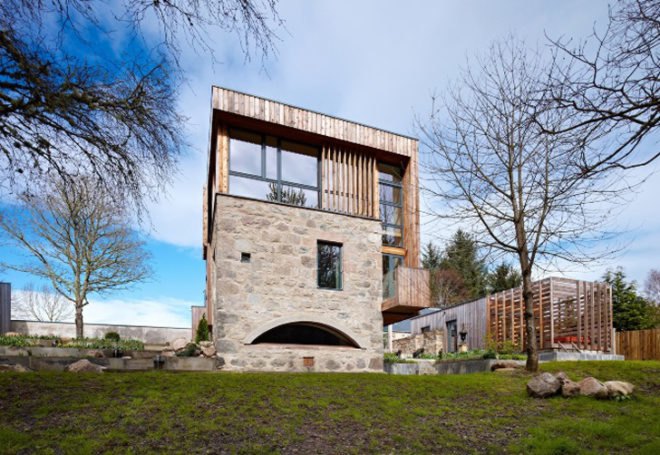 green design, eco design, sustainable design, Rural Design, The Mill, Scotland, adaptive reuse, historic mill, Lock Ussie