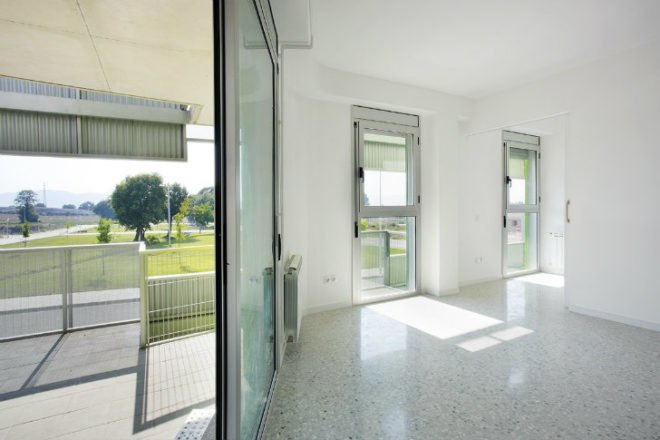 Santa Eugenia Housing, balio Rull ADD, santa eugenia de berga, spain, social housing, brise soleil, daylighting, sun shade