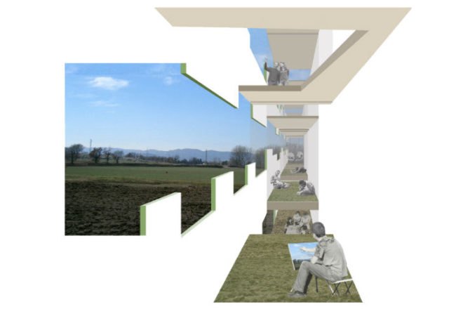 Santa Eugenia Housing, balio Rull ADD, santa eugenia de berga, spain, social housing, brise soleil, daylighting, sun shade