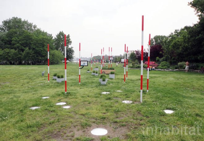 green design, eco design, sustainable design, Socrates Sculpture Park, AgBags, Vertical Farming, GrowNYC, urban farm, Long Island City, Natalie Jeremijenko, Farmacy
