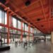 ArtsQuest Center, Spillman Farmer Architects, pre-cast concrete panels, glass, steel, International Orange, Pennsylvania, Bethlehem Corporation, arts center, culture hub, Architecture, Art, recycled building