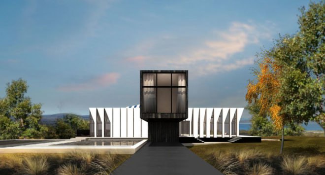 cross house, Esan Rahmani, naturally lit interiors, modern architecture, green architecture, naturally lit architecture, forest homes, modern retreats, modern forest retreats
