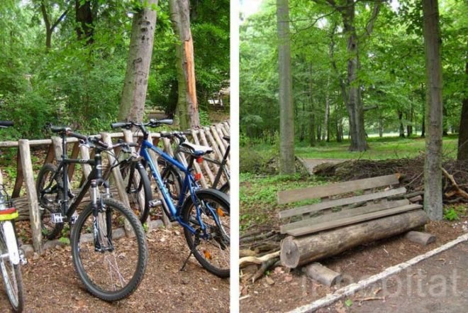 Waldhochseilgarten, Botanical, Zero energy, Landscape Architecture, berlin, Edelrid SmartBelay System, Volkspark Jungfernheide, climbing circuits, harness, treetops