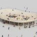 NL Architects, Bike Pavilion, Velodrome, urban design, China, Hainan Province, VANKE, Netherlands, cycling, green design, sustainable design, eco-design, bicycles, shade, tropics, China