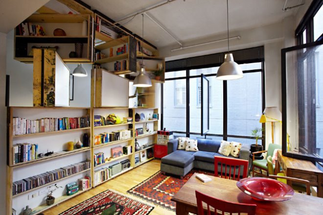 unwaste bookcase, hidden bookcase, transforming furniture, ben milbourne, bild architecture, leyla acaroglu, eco innovators, david waterworth, against the grain, green furniture, green interiors, sustainable design, green design