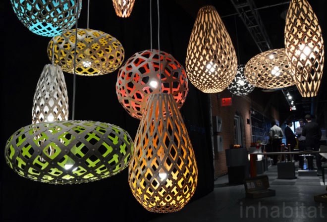 David Trubridge, coral lamp, green lighting, flat pack, sustainable lighting, wanted design, new york design week, ny design week 2012, green design, sustainable design, green furniture, green interiors, green products, sustainable products, eco design