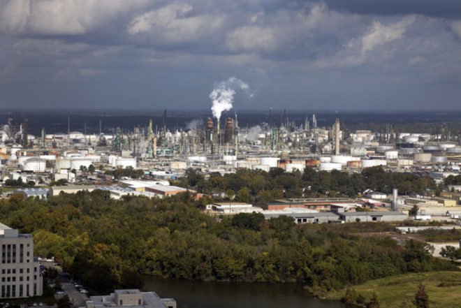oil refinery, exxon mobil, baton rouge, louisiana oil, louisiana refinery
