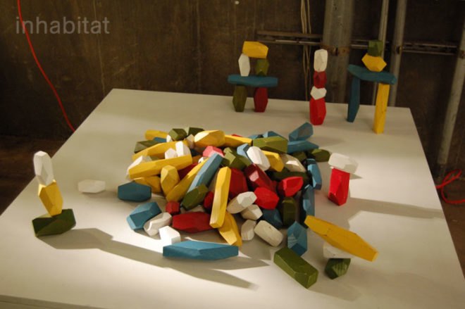 balancing blocks, areaware, fort standard, new york design week 2012, noho design district 2012
