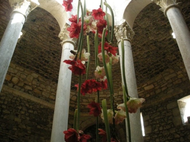 girona flower festival, tiempo de flores, catalan flower festival, flower show, spain spring celebration, sustainable art, landscape gardening, flower artwork