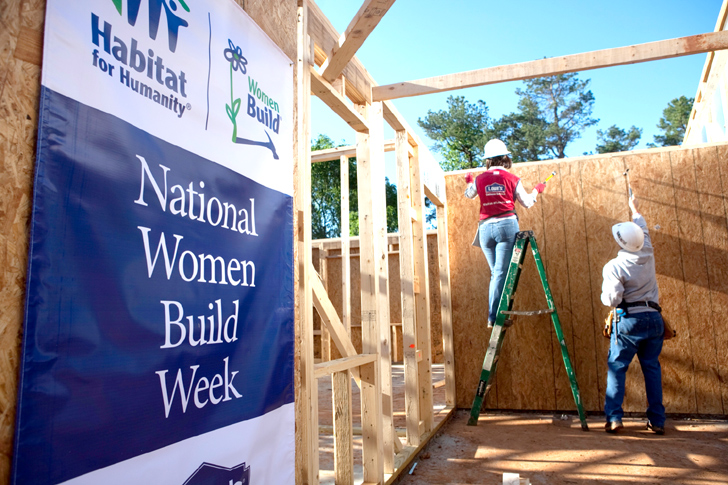 habitat for humanity, hfh, women build week, Habitat for Humanity Women Build Week, national women build week, green design, humanitarian design, eco design, sustainable design, women builders, women carpenters