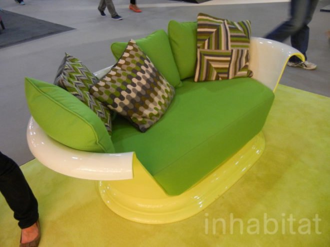 “green furniture”, design week, eco design, green design, ICFF, International Contemporary Furniture Fair, new york design week, recycled furniture, sustainable design, kohler, kohler booth, kohler booth at icff, kohler shipping container, shipping container, recycled shipping container, shipping container event space, retrofitted shipping container, shipping container display