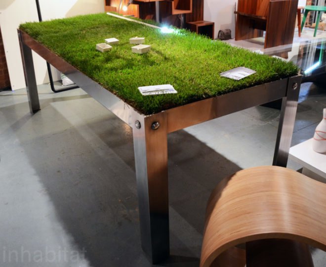 picNYC Grass Table, Haiko Cornelissen, wanted design, new york design week, ny design week 2012, green design, sustainable design, green furniture, green interiors, green products, sustainable products, eco design