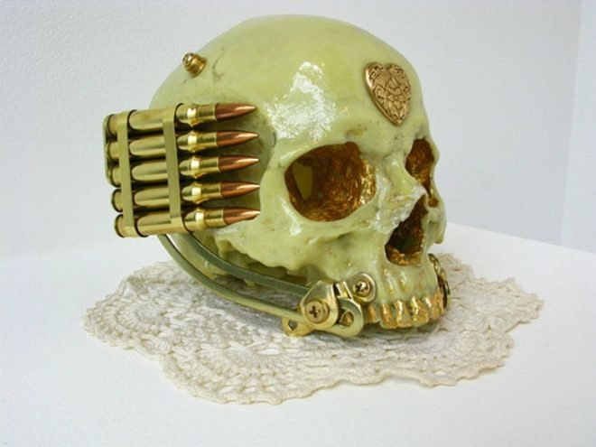 ron ulicny, repurposed artwork, reused materials, inventive sculptures, found objects, green art, sustainable design