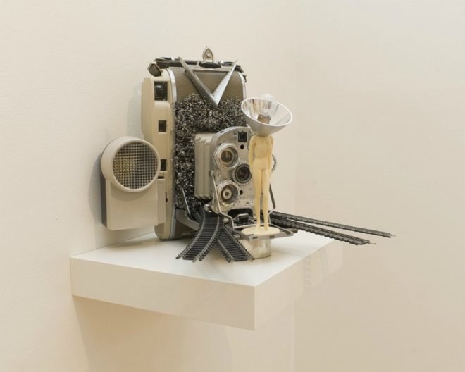 ron ulicny, repurposed artwork, reused materials, inventive sculptures, found objects, green art, sustainable design
