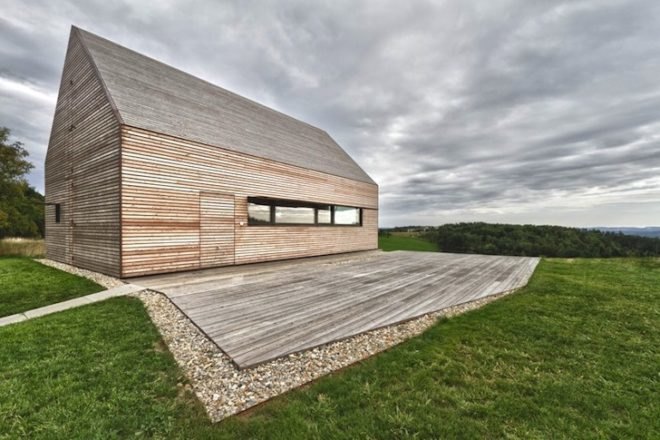 Judith Benzer Architektur, summer house, southern Burgenland, Austria, shutters, natural materials, wine cellar, minimalist, green design, sustainable design, eco-design, daylighting