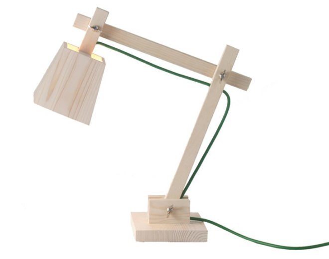 TAF Architects, Wood Lamp, task lamp, desk lamp, minimalist lamp, green lamp, sustainable lamp, led bulb, led lamp, low-energy lighting, sustainable design, green design, Philips AmbientLED Bulbs, Energy efficient light bulbs, energy efficient lighting, designer lighting, designer lamps, environmentally friendly lighting, eco friendly lighting