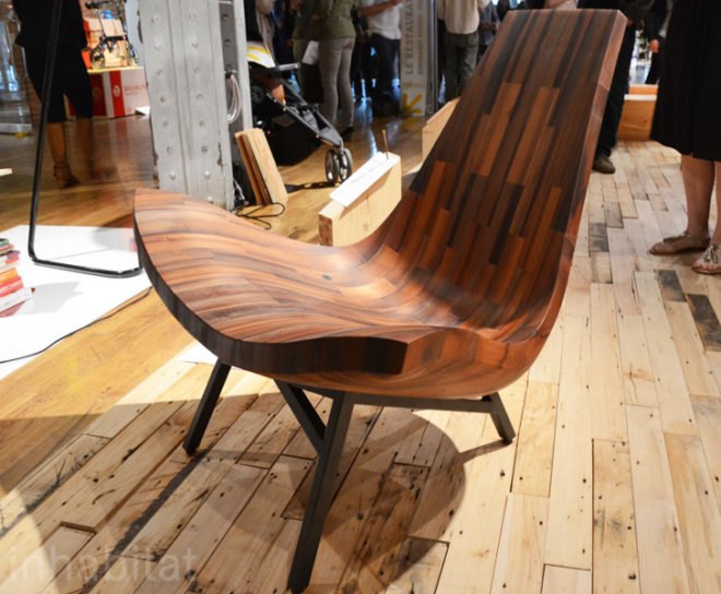 Water Tower Chair, Bellboy, 12x12, wanted design, reclaimed wood, reclaimed nyc building wood, sustainable furniture, green furniture, new york design week, nyc design week 2012, sustainable design, green design