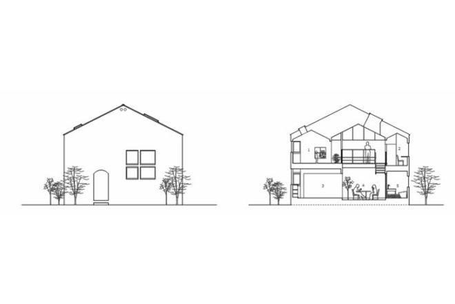 Architecture, Daylighting, Botanical, Green Home decor, ALTS Design Office, Shiga, Kofunaki House, Wooden Boat House