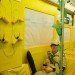 green design, eco design, sustainable design, Art on Track, chicago, repurposed train, mobile art gallery