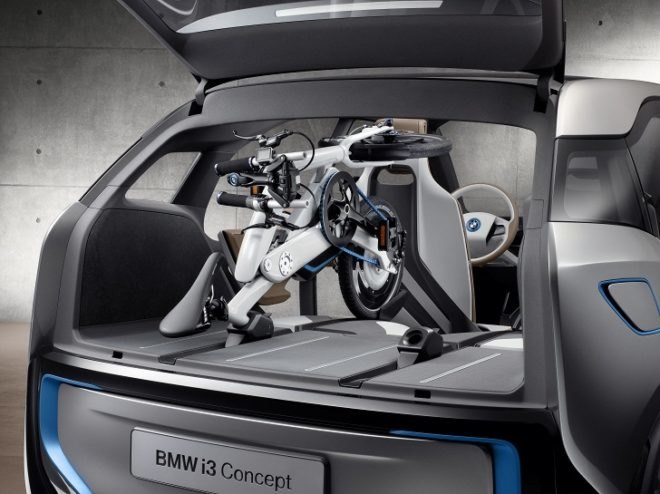 BMW, BMW i3 Concept, BMW i Pedelec Concept, electric bicycle, electric BMW, green transportation, 360 Electric, electric car