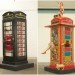 BT artbox, British telecom, childline charity, english telephone boxes, public artwork, public art london, auction art, green artwork