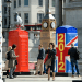 BT artbox, British telecom, childline charity, english telephone boxes, public artwork, public art london, auction art, green artwork