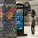 BT artbox, British telecom, childline charity, english telephone boxes, public artwork, public art london, auction art, green artwork