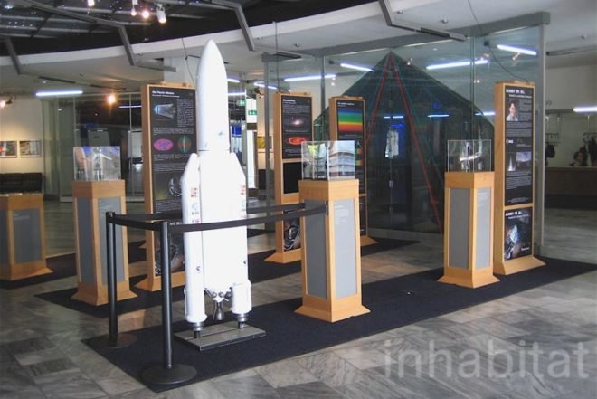 Architecture, green Interiors, energy efficiency, Berlin, Zeiss Planetarium, planetarium, led lights, led ceiling, futuristic,