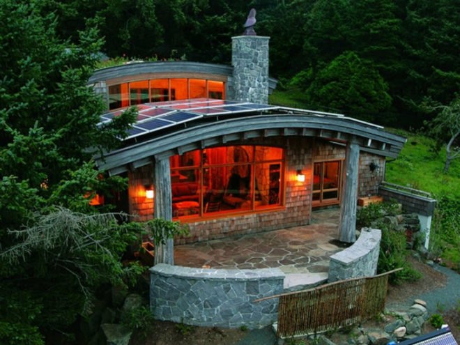 Cannon Beach Net Zero Home, Nathan Good Architects, net zero, green home, green roof, eco home, oregon