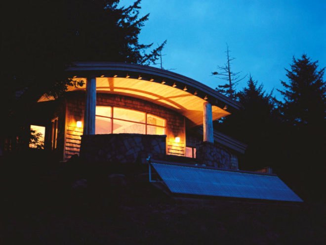 Cannon Beach Net Zero Home, Nathan Good Architects, net zero, green home, green roof, eco home, oregon