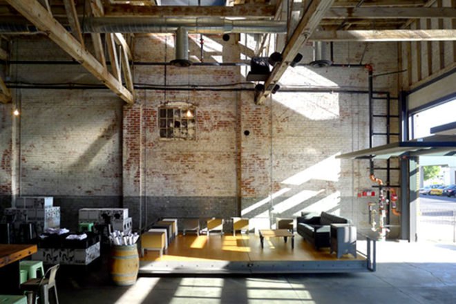 Charles Smith Wines, Olson Kunding, green renovation, wine tasting room, adaptive reuse, walla walla, washington