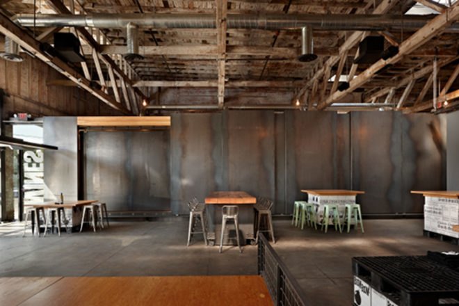 Charles Smith Wines, Olson Kunding, green renovation, wine tasting room, adaptive reuse, walla walla, washington