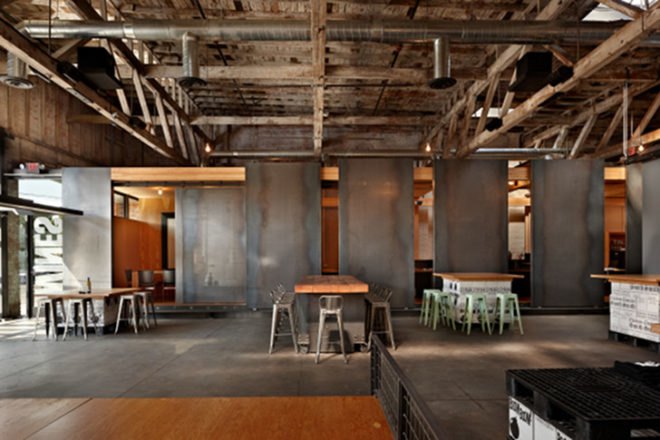 Charles Smith Wines, Olson Kunding, green renovation, wine tasting room, adaptive reuse, walla walla, washington