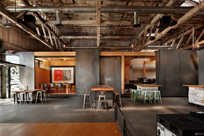 Charles Smith Wines, Olson Kunding, green renovation, wine tasting room, adaptive reuse, walla walla, washington