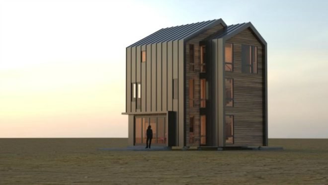 ecopak, coates design architects, building container llc, shipping container house, prefabricated housing, prefab housing, green design, sustainable design, green building, cargotecture